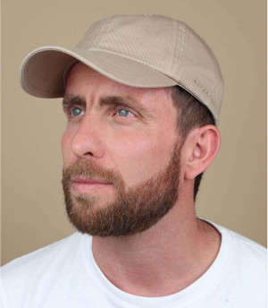 Casquette baseball Stetson beige Casquette Rector beige